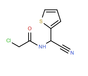 3.2-氯-N-(Α-氰基-2-噻吩甲基)乙酰胺