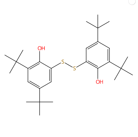 2,4-ditert-butyl-6-[(3,5-ditert-butyl-2-hydroxyphenyl)disulfanyl]phenol