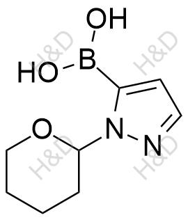 (1-(四氢-2H-吡喃-2-基)-1H-吡唑-5-基)硼酸