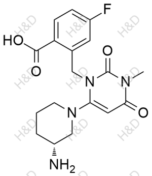 Trelagliptin Impurity S	曲格列汀杂质S	1917324-15-2