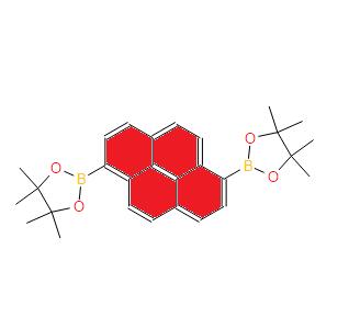 1,6-双(4,4,5,5-四甲基-1,3,2-二氧硼杂环戊烷-2-基)芘