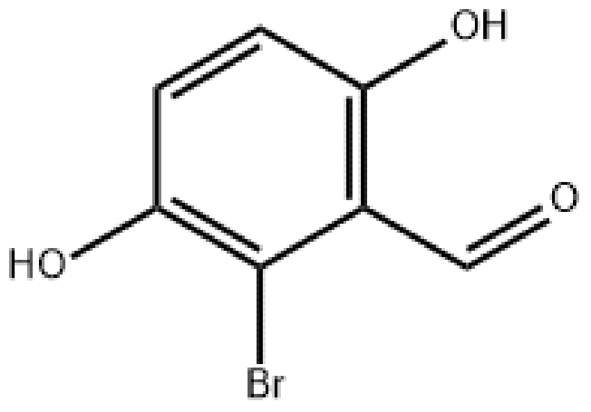 2-溴-3,6-二羟基苯甲醛