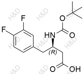 Sitagliptin EP Impurity G	BOC-D-Β-3-氨基-4-(3,4-二氟苯基)-丁酸	269396-59-0