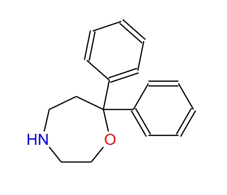 7,7-二苯基-1,4-氧杂氮杂环庚烷