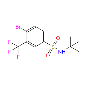 4-溴-N-叔丁基-3-(三氟甲基)苯磺酰胺