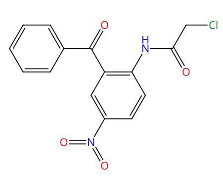 2-氯乙酰胺基-5-硝基二苯甲酮