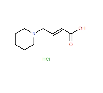 (2E)-4-(1-哌啶基)-2-丁烯酸盐酸盐