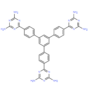 6，6'-(5'-(4-(4，6-二氨基-1，3，5-三嗪-2-基)苯基)-[1，1':3 '，1”-三联苯]-4，4”-二基)双(1，3，5-三嗪-2，4-二胺)