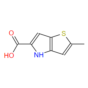 2-甲基-4H-噻吩并(3,2-b)吡咯-5-羧酸