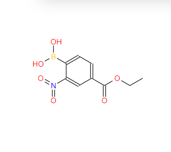 4-乙氧基甲酰-2-硝基苯硼酸