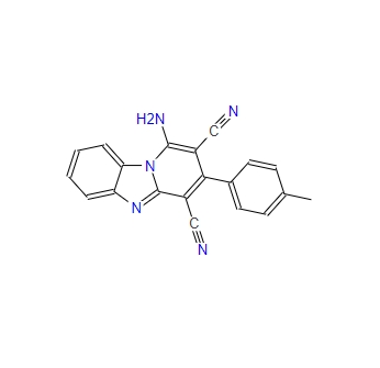 1-氨基-3-(对甲苯基)苯并[4,5]咪唑并[1,2-a]吡啶-2,4-二甲腈150651-39-1