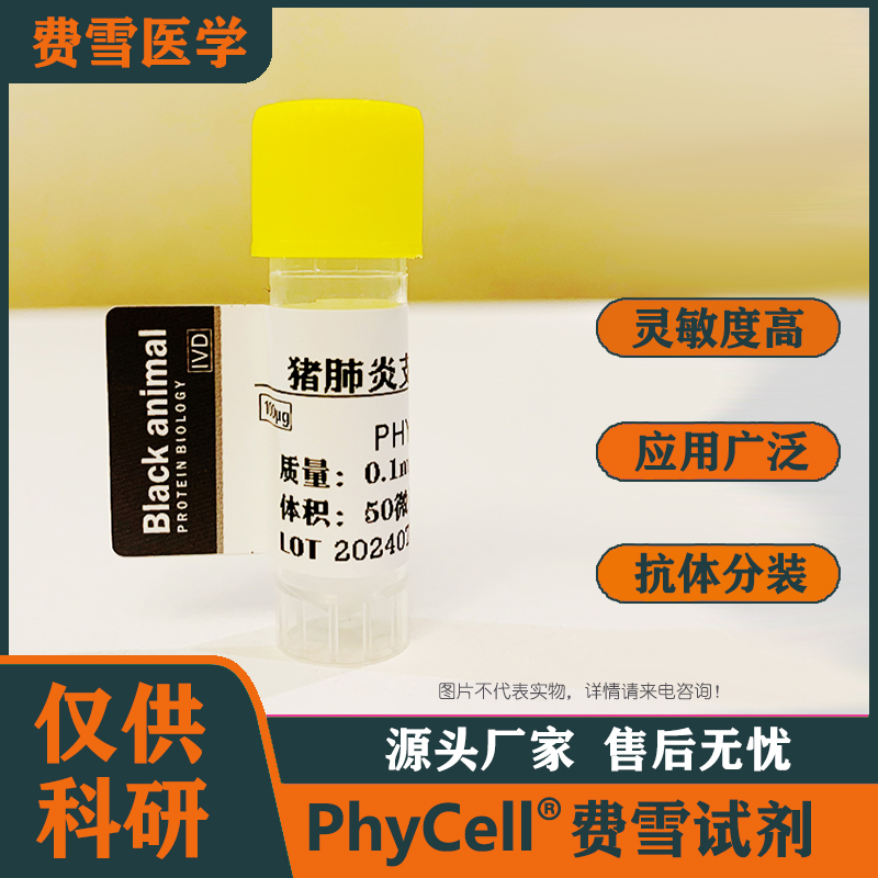 500μg  抗猪肺炎支原体单克隆抗体；猪肺炎支原体病毒抗体；猪肺炎病毒抗体