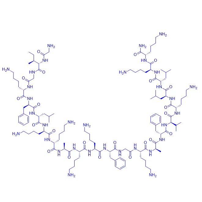 Pexiganan/147664-63-9/抗菌肽Pexiganan；MSI 78 free base