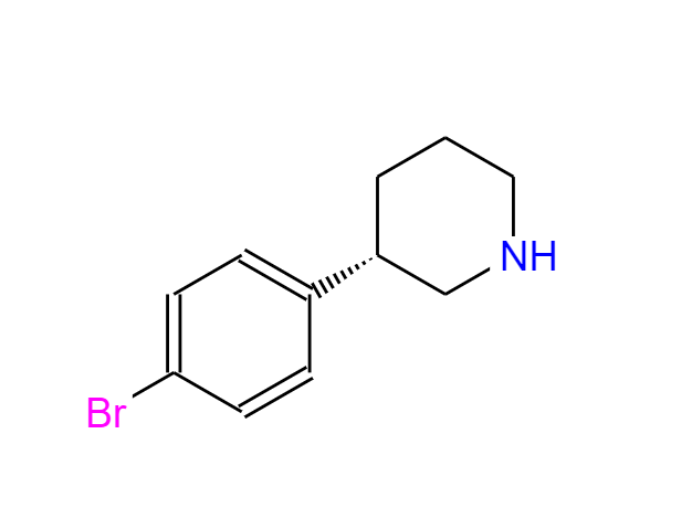 (S)-3-(4-溴苯基)哌啶