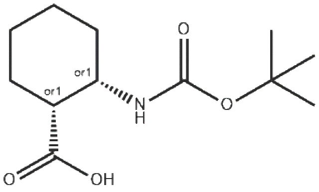 63216-49-9  顺式-2-((叔丁氧基羰基)氨基)环己烷羧酸