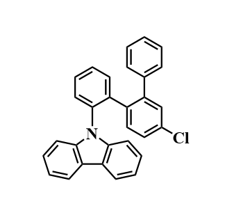 9-(4′-氯[1,1′:2′,1′′-三联苯]-2-基)-9H-咔唑 2757346-05-5