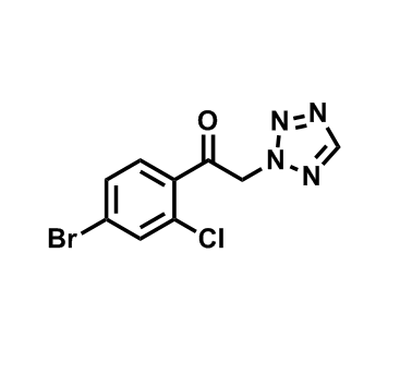 1-(4-溴-2-氯苯基)-2-(2H-四唑-2-基)乙烷-1-酮  57915-66-9