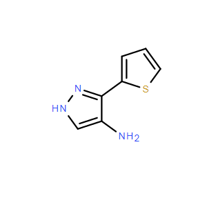 3-(噻吩-2-基)-1H-吡唑-4-胺