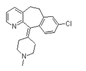 8-氯-6,11-二氢-11-(1-甲基-4-哌啶叉)-5H-苯并[5,6]环庚烷[1,2-b]吡啶 