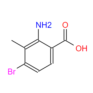 2-氨基-4-溴-3-甲基苯甲酸