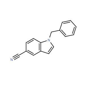 1-苄基-1H-吲哚-5-甲腈