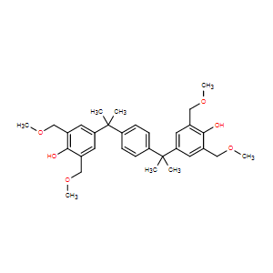 4,4'-(1,4-亚苯基双(丙烷-2,2-二基))双(2,6-双(甲氧基甲基)苯酚)