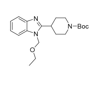 4-[1-(2-乙氧基-甲基)-1H-苯并咪唑-2-基]-哌啶-1-甲酸叔丁酯