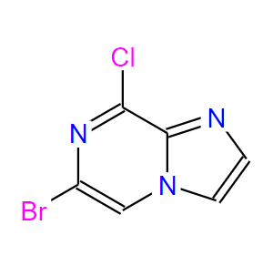 6-溴-8-氯咪唑[1,2-A]吡嗪