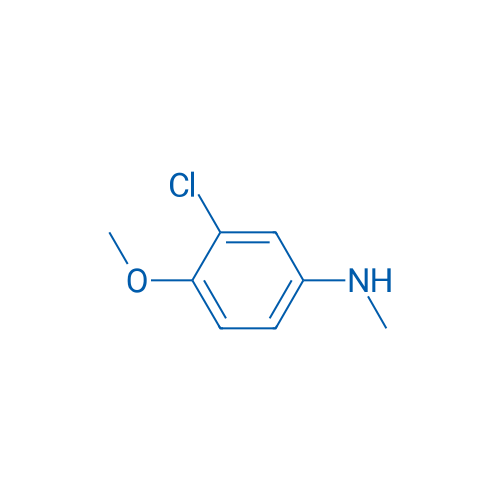 3-氯-4-甲氧基-N-甲基苯胺 