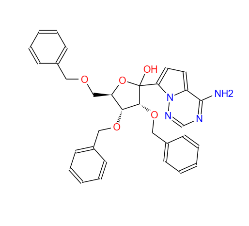 (3R,4R,5R)-2-(4-氨基吡咯并[2,1-f][1,2,4]三嗪环-7-基)-3,4-双(苄氧基)-5-((苄氧基)甲基)四氢呋喃-2-醇