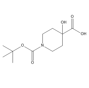 N-BOC-4-羟基哌啶-4-甲酸