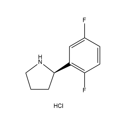 (R)-2-(2,5-二氟苯基)吡咯烷盐酸盐