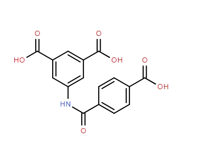 5-(4-羧基苯甲酰胺基)-1,3-苯二甲酸