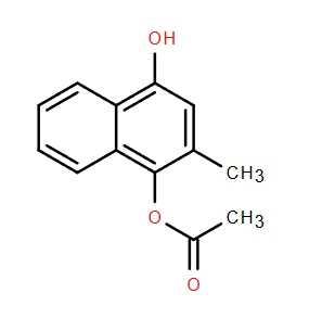 萘-1,4-二醇,1-邻-乙酰基-2-甲基-