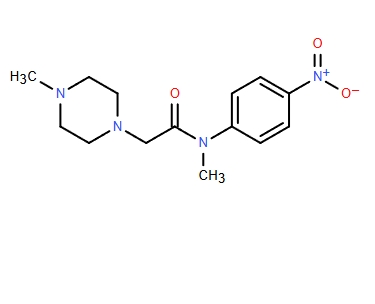 N,4-二甲基-N-(4-硝基苯基)-1-哌嗪乙酰胺