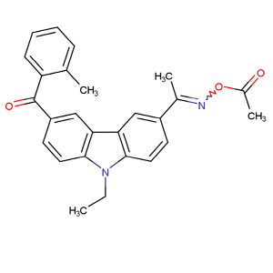 1-[9-乙基-6-(2-甲基苯甲酰基)-9H-咔唑-3-基]乙酮 1-(O-乙酰肟)