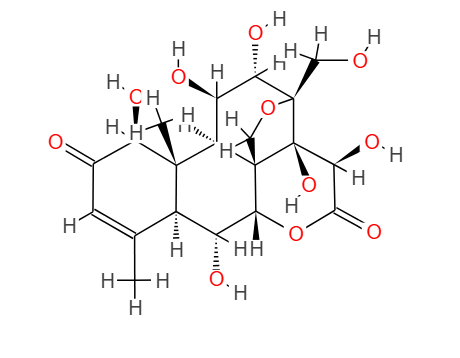 鸦胆子内酯B，95258-13-2，Yadanziolide B，天然产物，中药对照品。