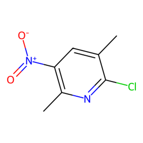 2-氯-3,6-二甲基-5-硝基吡啶