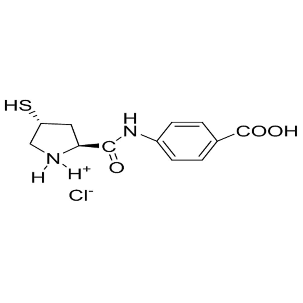 ?3-[(2S,4S)-4-巯基吡咯烷-2-羰酰胺基]苯甲酸盐酸盐