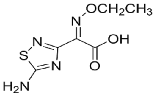 (Z)-2-(5-氨基-1，2，4-噻二唑-3-基)-2-乙氧亚氨基乙酸