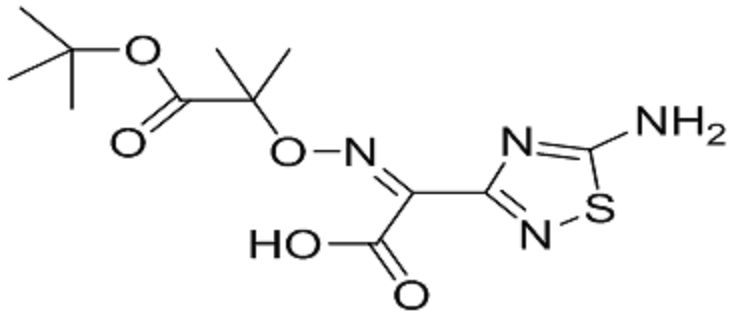 (Z)-2-[[1-(叔丁氧基羰基)-1-甲基乙氧基]亚氨基]-2-(5-氨基-[124]噻二唑-3-基)-乙酸