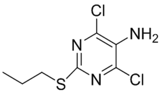 4,6-二氯?-2-(丙硫基)-5-氨基嘧啶