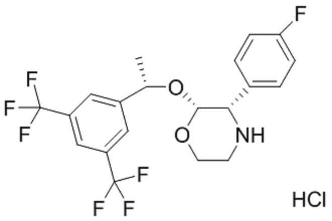 (2R,3S)-2-[(1R)-1-[3,5-双(三氟甲基)苯基]乙氧基]-3-(4-氟苯基)-吗啉盐酸盐