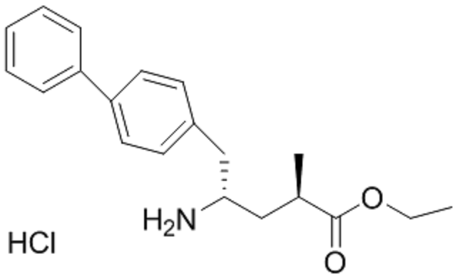 （2R，4S）-4-氨基-5-（联苯-4-基）-2-甲基戊酸乙酯盐酸盐