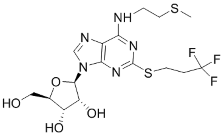 N6-(2-甲硫基乙基)?-2-(3,3,3-三氟丙硫基)腺苷