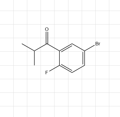 1-(5-Bromo-2-fluorophenyl)-2-methyl-1-propanone