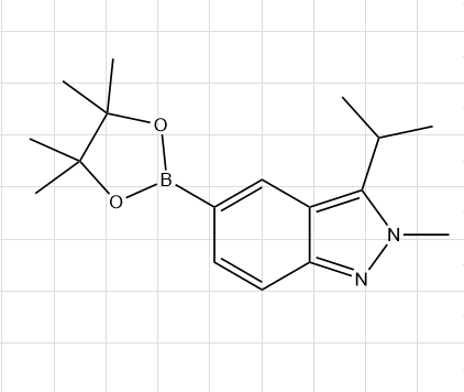 2-Methyl-3-(propan-2-yl)-5-(4,4,5,5-tetramethyl-1,3,2-dioxaborolan-2-yl)-2H-indazole