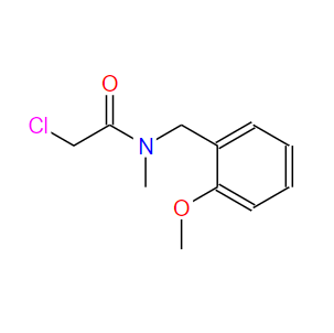 2-Chloro-N-[(2-methoxyphenyl)methyl]-N-methylacetamide