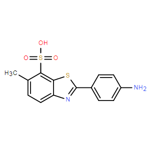 2-(4-氨基苯基)-6-甲基苯并噻唑-7-磺酸