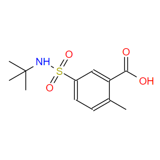 5-(叔丁基氨磺酰基)-2-甲基苯甲酸